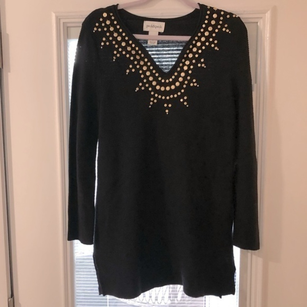 Peck & Peck Lightweight Sweater Dress/Tunic Size S worn once